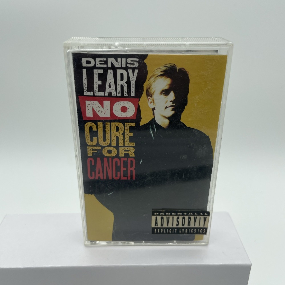 Dennis Leary Cassette No Cure for‎ Cancer 1993 Comedy Explicit Lyrics Advisory